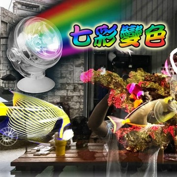 USB水中燈 台中出貨 七彩變化LED水族燈 水中投射燈 投射燈 夾燈 多種顏色 1w極省電