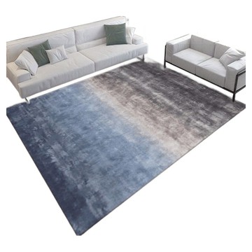 IKEHIKO 地墊 漸層灰 43 x 240 cm 柔軟舒適防滑 提升居家品味  1入