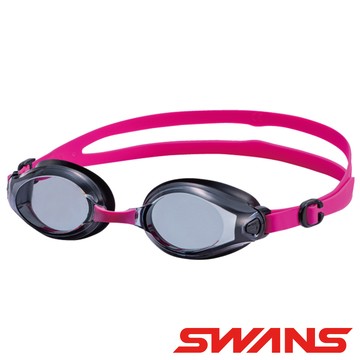 【SWANS 日本】FITNESS舒適型泳鏡SW-45N黑/紫