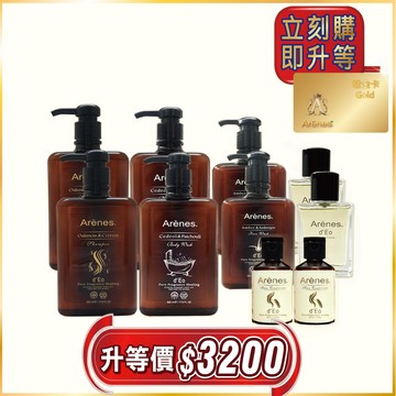 【升等VIP直通車】馥郁木質清新洗護組