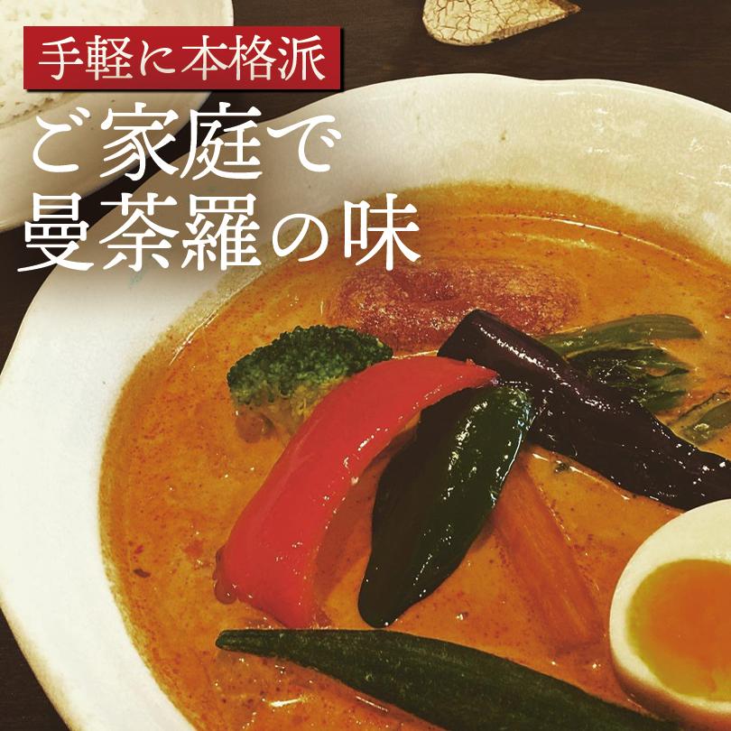 曼荼羅 札幌スープカレー 野菜カレー 300ｇ 北海道 札幌 スープカレー 野菜 人気 レトルト プレゼント お土産 ご当地