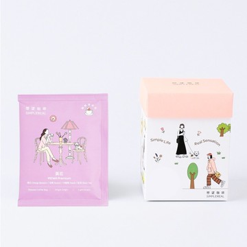 美花咖啡浸泡包/淺焙/橙花、杏桃、水蜜桃、紅茶 1/5/10入