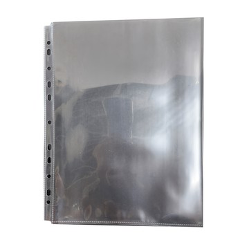 W.I.P 台灣聯合文具 11孔資料保存夾，A4尺寸，厚度0.15mm，12入/包  1包