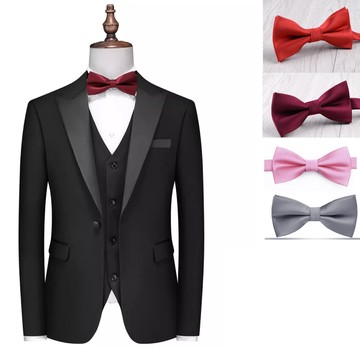 Laifuu.韓森領結斜紋花童表演糾糾兒童