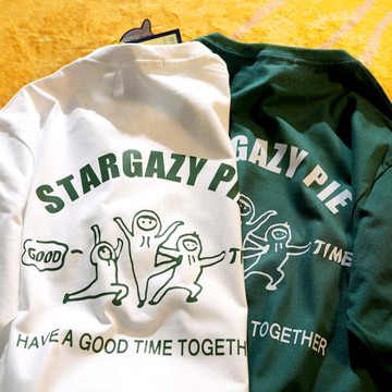 INVCLB美式復古潮牌t恤女短袖寬松oversize情侶半袖上衣男女潮ins