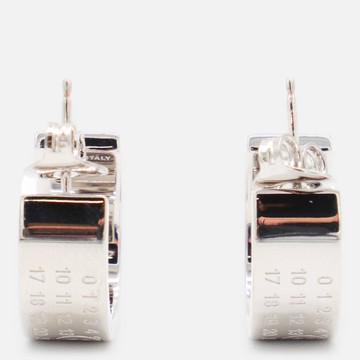 MM6 Maison Margiela Silver Brass Earrings