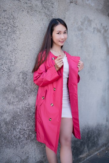 unni甜心學院防水風衣 雨衣 raincoat 雨風衣 防風 防潑水 風衣