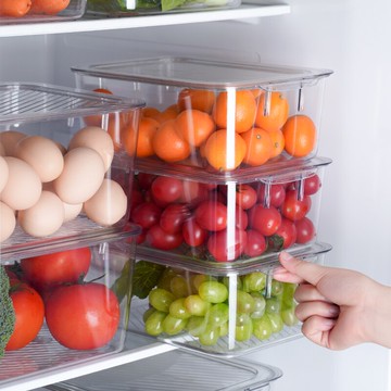 冰箱收納盒廚房專用保鮮盒雞蛋盒抽屜式整理神器食品蔬菜冷凍盒子