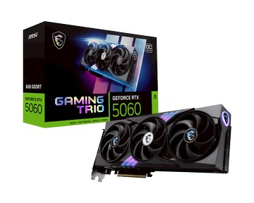 【新品】MSI GeForce RTX 5060 8G GAMING TRIO OC 微星顯卡