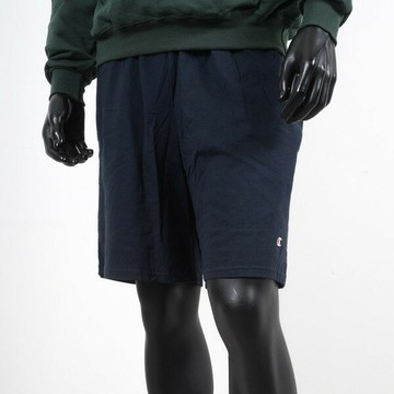 Champion [8180-32C] 男 短褲 棉褲 美規 休閒 運動 純棉 柔軟 舒適 穿搭 簡約 藏青