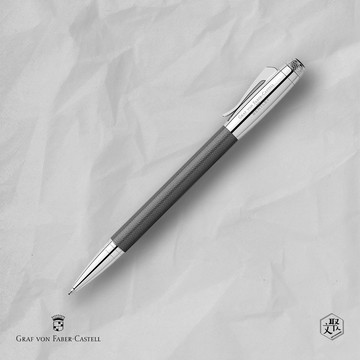 【Graf von Faber-Castell】賓利聯名系列原子筆-銀鎢 VIP刻字服務 (原廠正貨)