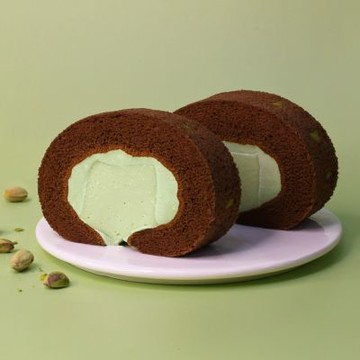 【聖保羅】巧克力開心果奶凍捲*2條(520g±3%/條)