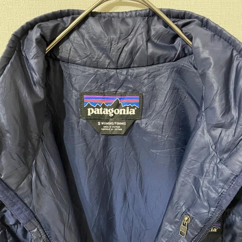 USA古着】パタゴニア patagonia フルジップ ナノパフベスト レディース