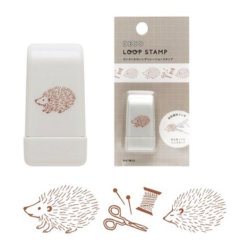 MATOKA DECO LOOP STAMP 刺蝟