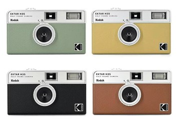 柯達 KODAK EKTAR H35 軟片 相機 半格機 底片相機 膠卷 相機 可重覆使用【中壢-水世界】
