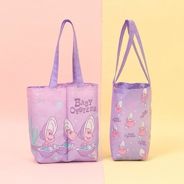 【R.FUN SHOP】小牡蠣系列翻轉魔術雙杯袋 飲料袋 雙杯飲料袋 環保提袋 牡蠣寶寶 愛麗絲夢遊仙境 CA876