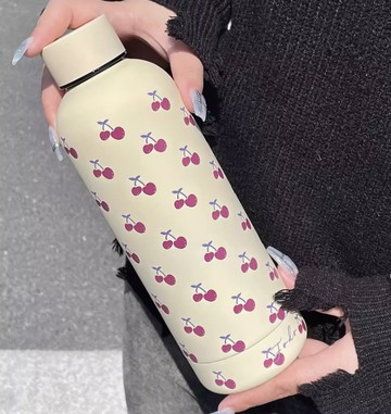 304不鏽鋼便攜手提保溫杯 500ml 保溫瓶 熱水壺 開水壺 隨行杯 環保杯