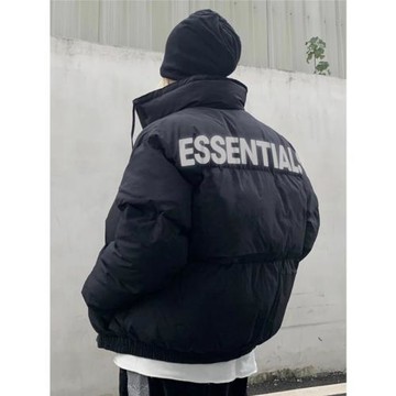 反光ESSENTLAIS FOGESS2026棉服外套男女高街美式寬松加厚棉衣冬