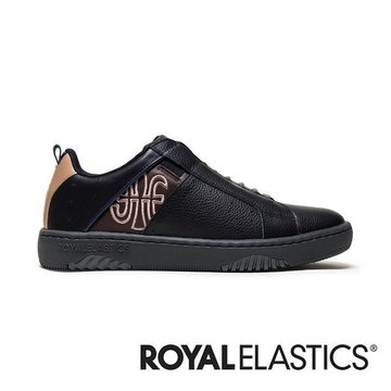 ROYAL ELASTICS ICON2.0 黑棕真皮潮流運動休閒鞋 (男) 06551-997