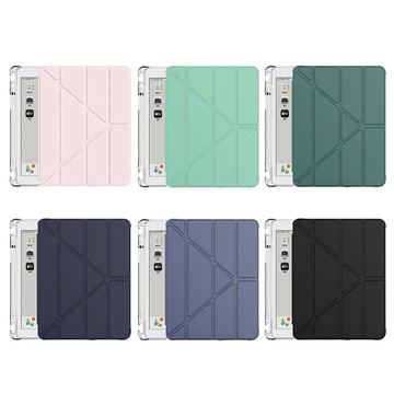 JPB [  ] iPad Air4/5 10.9吋 百變折疊支架磁吸帶筆槽 平板保護套/保護殼