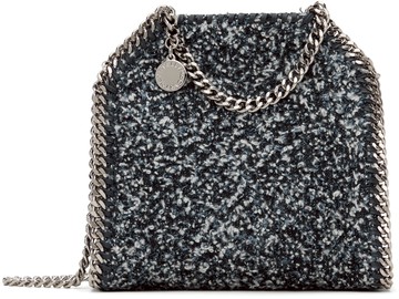 Stella McCartney 蓝色 Falabella Tiny Bouclé 单肩包