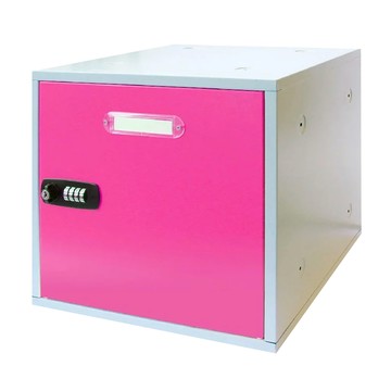 Patriot 愛國者 組合式置物櫃 350x350x350mm  桃紅色  1個