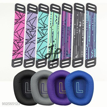 JJ Logitech G733 替換耳罩 頭梁墊 適用羅技G733 RGB 7.1電競游戲耳機套 頭條 耳機配件