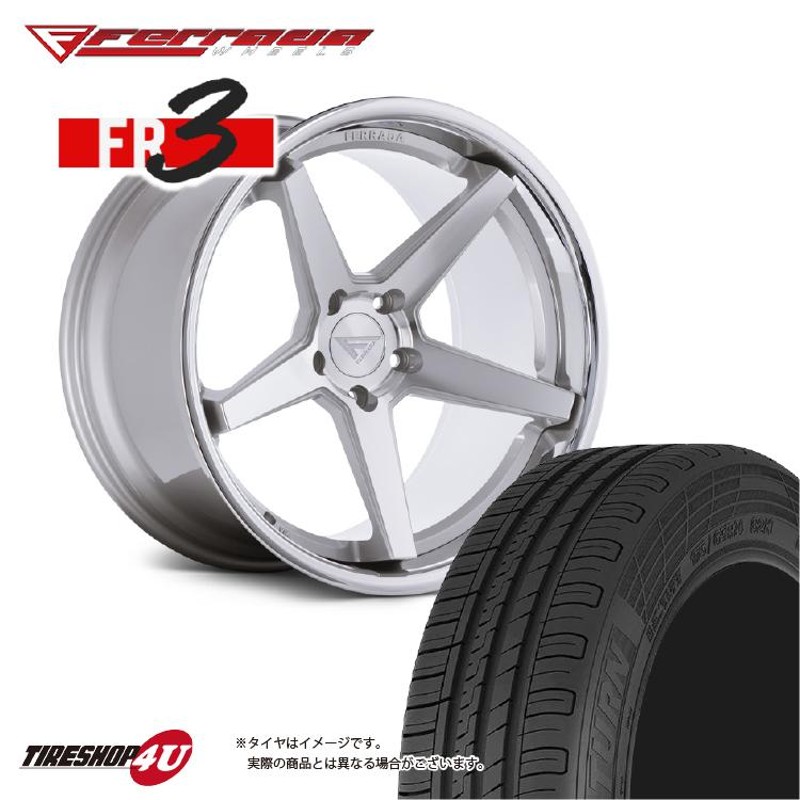 タイヤホイール4本セット Ferrada FR3 F:22x9.5J 5/115 +15 R:11.0J 5