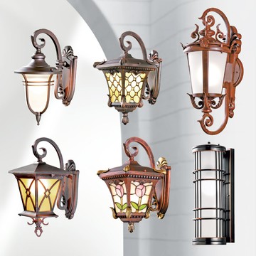 戶外防水景觀壁燈 01-27811、27812、27813、27814、27815、27816