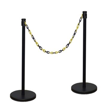 繩龍柱 多功能欄柱 圍欄 黑柱 / 支 RF-38BK