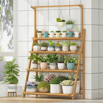 免運 可開票 花架子室內家用花盆架客廳落地式多層陽臺置物花灑支架花架木盆栽 快速出貨