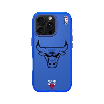 iPhone 16 Pro Clear 激光藍 - NBA - B&W-芝加哥公牛 Chicago Bulls B&W - Light