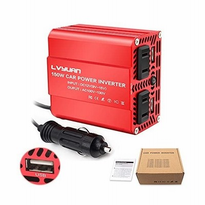 Yinleader インバーター 12v 300w シガーソケット コンセント Usb 2 ポート Acコンセント 2口 車載充電器 車中泊 通販 Lineポイント最大get Lineショッピング