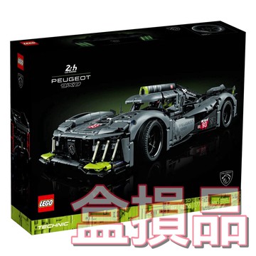 (盒損品) LEGO 42156 PEUGEOT 9X8 利曼24小時耐力賽 混合動力超級賽車