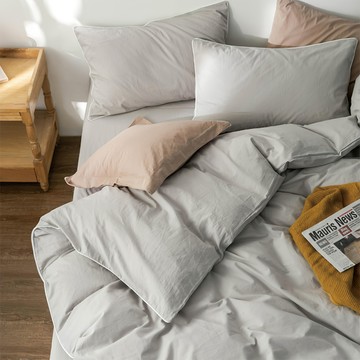 夢之語 柔舒棉床包枕套組  加大  銀狐童話