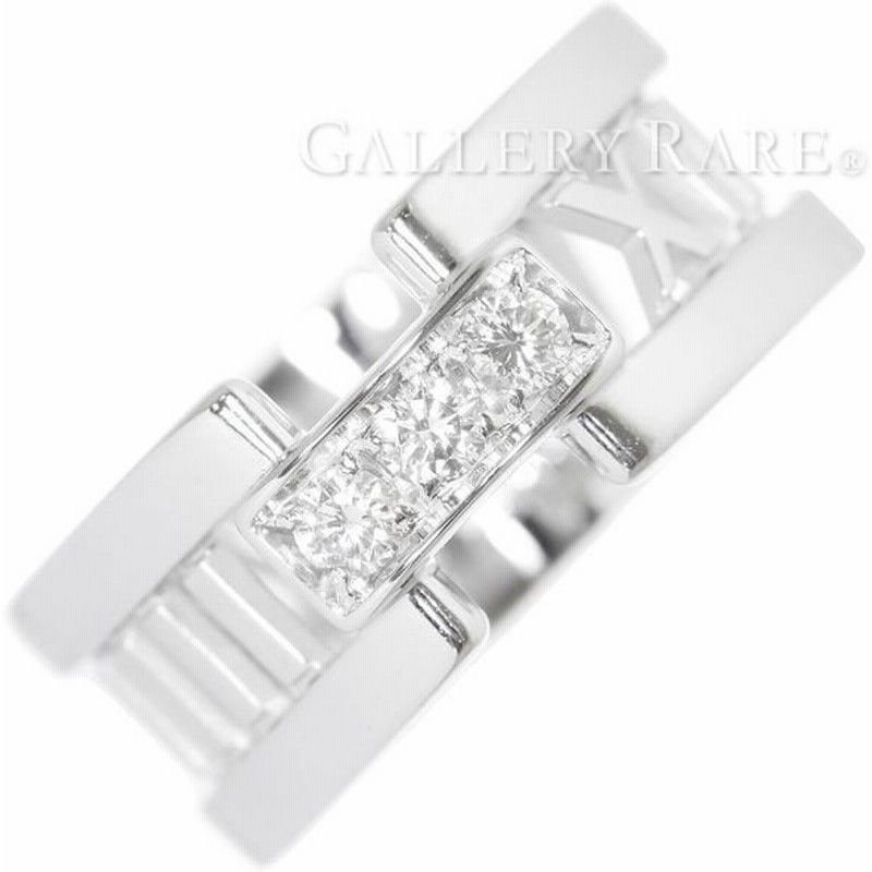 ティファニー リング アトラス オープンリング 3p ダイヤモンド0 10ct K18wgホワイトゴールド リングサイズ約11 5号 Tiffany 指輪 ジュエリー ダイアモンド 通販 Lineポイント最大0 5 Get Lineショッピング