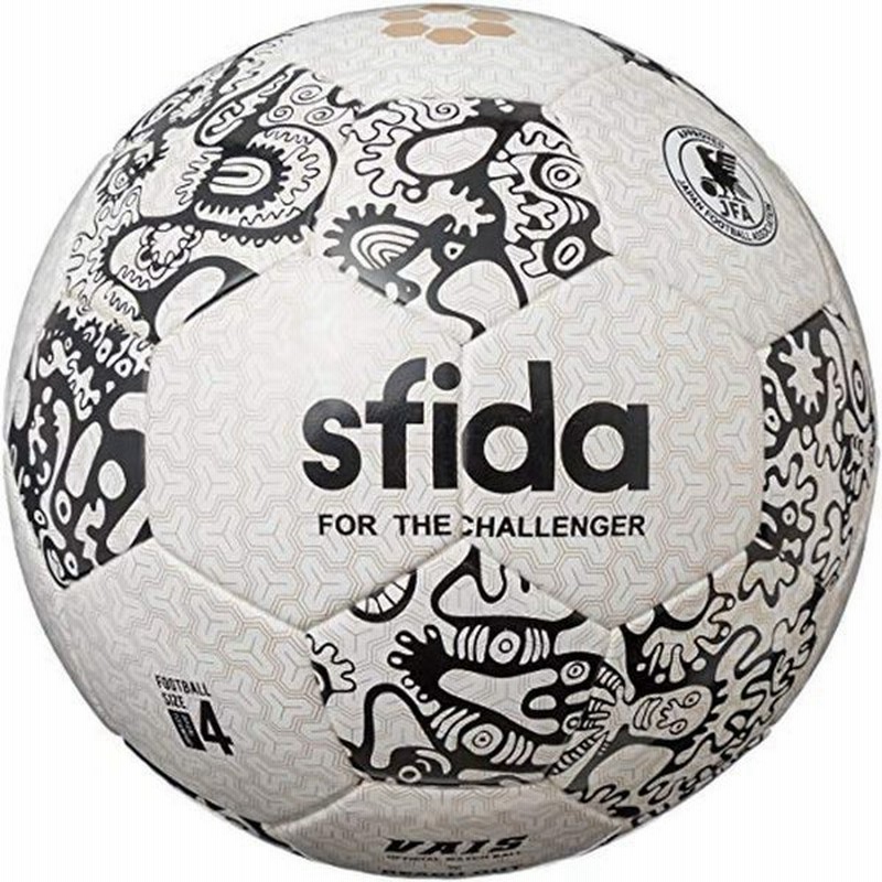 Sfida スフィーダ 木梨憲武氏デザインサッカーボール 4号球 小学生用 子供用 練習用 試合球 19年 Eaff E 1 Champ 通販 Lineポイント最大0 5 Get Lineショッピング