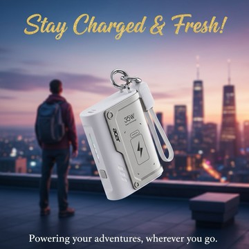 【ACER 宏碁】10000mAh 35W 裝甲行動電源 POT-503｜手機隨身充 電力補給｜獅子座生日禮物/男生禮物/實用禮物