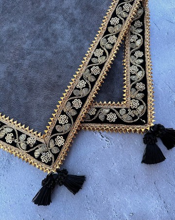 由日本占卜師　純手工製作的　塔羅牌桌布　Made in JAPAN　高級