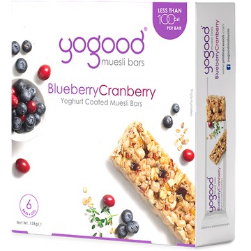 [Yogood] 活力棒 多口味 (6入/盒)-莓果優格活力棒