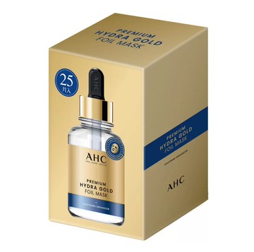 AHC 極致保濕黃金溫感面膜 25入