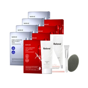 【Relove】瞬淨-Ku溜零毛髮霜200ML(附專屬清潔海綿)+未來美 PDRN+NAD面膜囤貨組