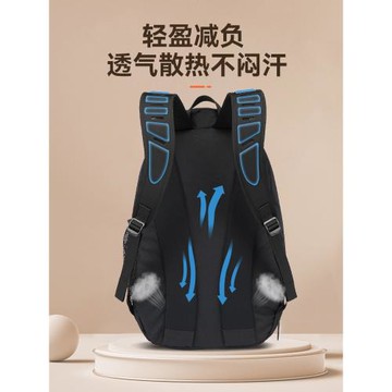 李寧雙肩背包男超大容量休閑旅行潮流個性電腦運動籃球高中生書包