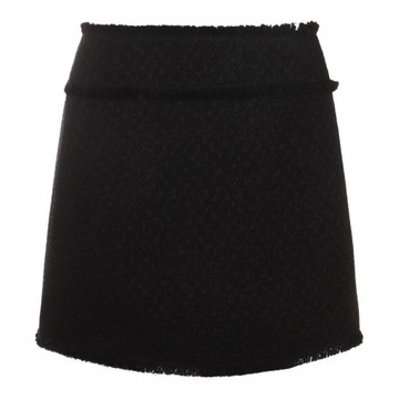 Dolce & Gabbana - Black Wool Skirt 40