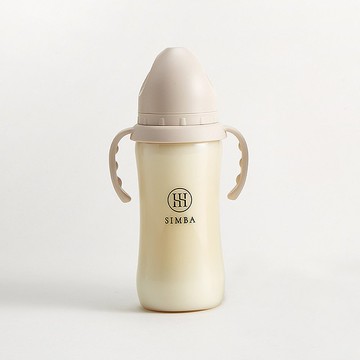 【Simba小獅王辛巴】蘊蜜鉑金PPSU寬口吸管把手防脹氣奶瓶360ml