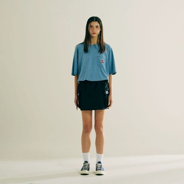 【Herschel】官方直營 中性水洗印花圖T-中藍/黑 共2色 H6251003系列