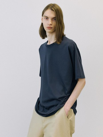 Supima Premium 1/2 T-shirt_Navy