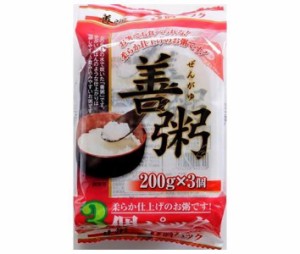 たかの 善粥 3個パック (200g×3個)×8個入｜ 送料無料