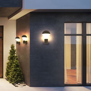 戶外防水壁燈庭院燈陽臺圍墻墻壁燈現代簡約個性花園別墅室外壁燈