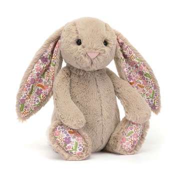 Blossom Beige Bunny Petal 碎花拿鐵灰兔 Petal 31cm